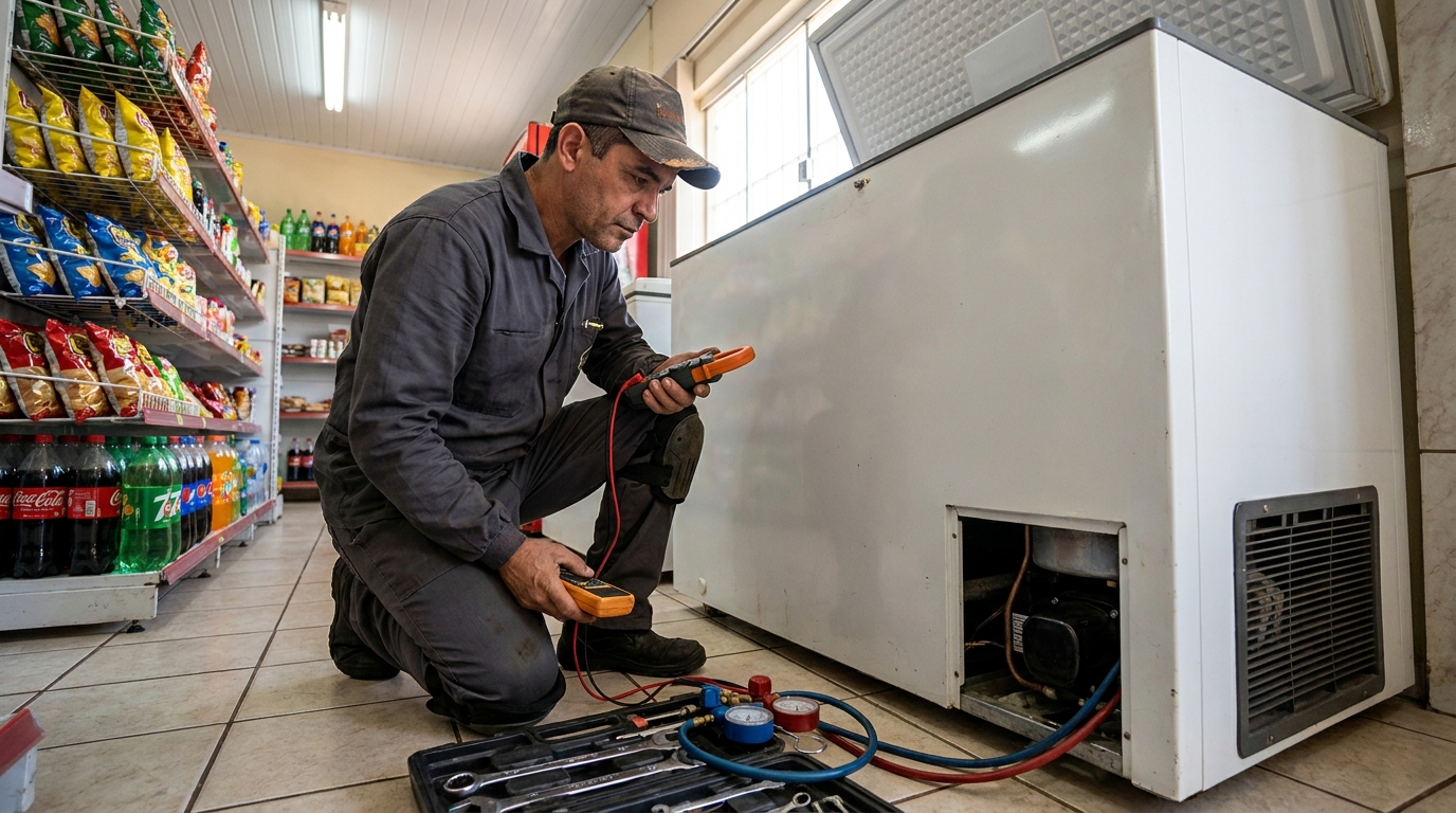 Conserto de placa eletrônica de freezer em São Bernardo do Campo‑SP